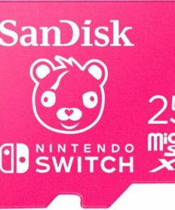 SanDisk - 256GB microSDXC UHS-I Memory Card for Nintendo Switch Fortnite Edition