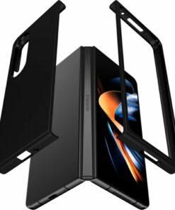 OtterBox - Thin Flex Series Carrying Case for Samsung Galaxy Fold4 - Black