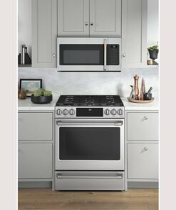 Café - 1.9 Cu. Ft. Over-the-Range Microwave with Sensor Cooking - Stainless steel