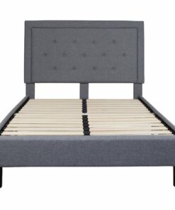 Flash Furniture - Roxbury Full Platform Bed - Light Gray