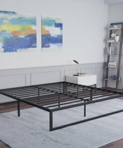 Flash Furniture - Bentley King Platform Bed - Black