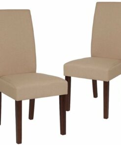 Flash Furniture - Greenwich Dining Chair (Set of 2) - Beige Fabric