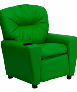 Flash Furniture - Chandler Kids Recliner - Black LeatherSoft