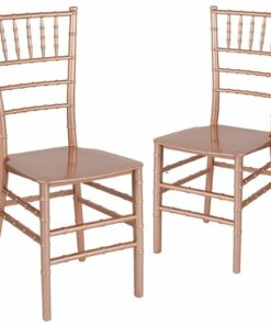 Flash Furniture - Hercules Chiavari Chair - Rose Gold