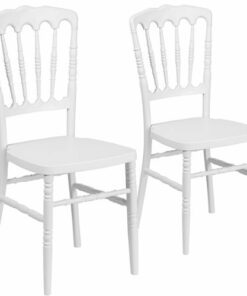 Flash Furniture - Hercules Chiavari Chair - White