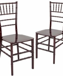 Flash Furniture - Hercules Chiavari Chair - Mahogany 1