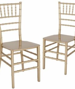 Flash Furniture - Hercules Chiavari Chair - Gold 0