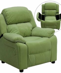 Flash Furniture - Charlie Kids Recliner - Gray Fabric