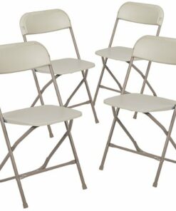 Flash Furniture - Hercules Folding Chair - Beige 2