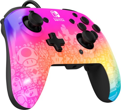 PDP REMATCH Wired Controller: Star Spectrum For Nintendo Switch, Nintendo Switch - OLED Model - Star Spectrum