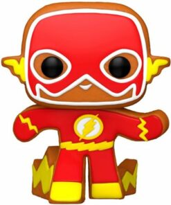 Funko - POP Heroes: DC Comics Holiday- Gingerbread Flash