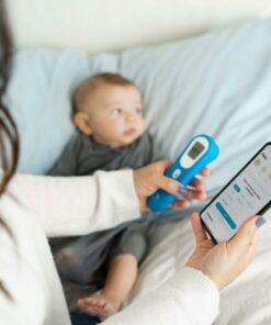 Kinsa - QuickScan Non-Contact Thermometer - Blue