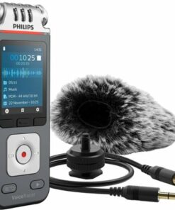 Philips - VoiceTracer DVT7110 Audio with Video Recorder - Silver