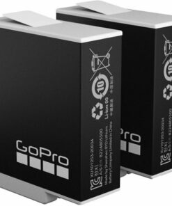 Rechargeable Lithium-Ion Replacement Battery for GoPro HERO11 Black/HERO10 Black/HERO9 Black (2-Pack)