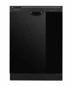 Amana - Front Control Built-In Dishwasher with Triple Filter Wash and 59 dBa - Black