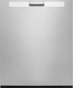 Whirlpool - 24" Top Control Built-In Dishwasher with Boost Cycle and 55 dBa - Stainless steel