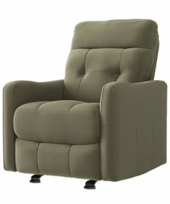 ProLounger - Klyde Velour Rocker Recliner Chair - Sage Green