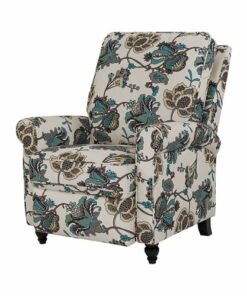 ProLounger - Lehnor Floral Push Back Recliner Chair - Multi