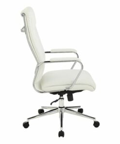 Office Star Products - High Back Antimicrobial Fabric Chair - Dillon Snow