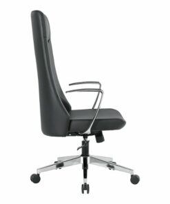 Office Star Products - High Back Antimicrobial Fabric Office Chair - Dillon Black 0