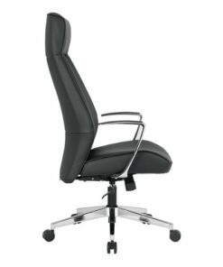 Office Star Products - High Back Antimicrobial Fabric Office Chair - Dillon Black 1