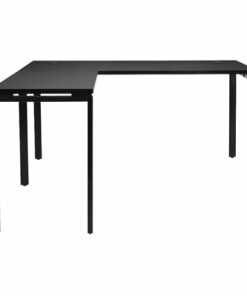 OSP Home Furnishings - Prado L Workstation in - Black