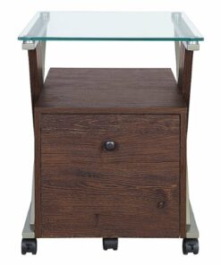 OSP Home Furnishings - Zenos Mobile File Cabinet - Cherry