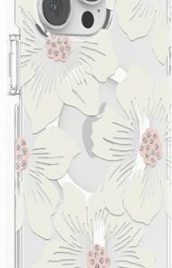 kate spade new york - Protective Hardshell Magsafe Case for iPhone 14 Pro Max - Hollyhock
