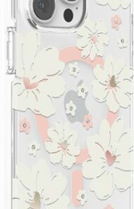 kate spade new york - Protective Hardshell Magsafe Case for iPhone 14 Pro Max - Peony