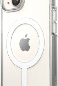 Speck - Presidio Perfect-Clear Case with MagSafe for Apple iPhone 14 - Clear 1