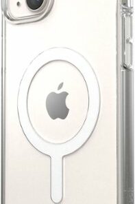 Speck - Presidio Perfect-Clear Case with MagSafe for Apple iPhone 14 Plus - Clear 1