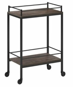 Camden&Wells - Barnes Bar Cart - Alder Brown