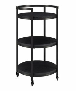 Camden&Wells - Graham Bar Cart - Black Grain
