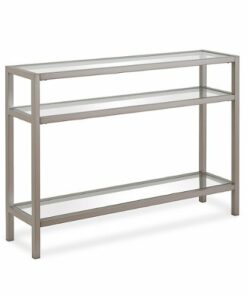 Camden&Wells - Sivil Console Table - Satin Nickel 1