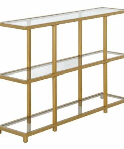 Camden&Wells - Greenwich Console Table - Brass 0