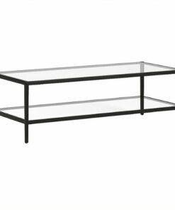 Camden&Wells - Hera Rectangular Coffee Table - Blackened Bronze
