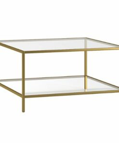 Camden&Wells - Sivil Square Coffee Table - Brass