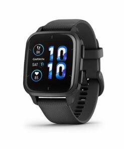 Garmin - Venu Sq 2 Music Edition GPS Smartwatch 40mm Fiber-reinforced polymer - Slate