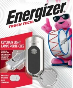 Energizer - Touch Tech™ Keychain Light - silver