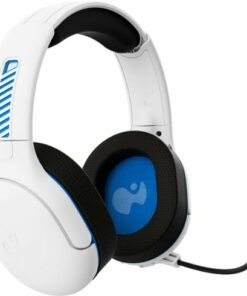PDP AIRLITE Pro Wireless Headset: Frost White For PlayStation 5, PlayStation 4 - Frost White