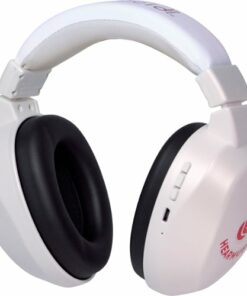 Lucid Hearing - Bluetooth HearMuffs for Children - Hearing Protection Ear Muffs Ideal for Kids 5-10 Years Old - WHITE