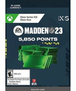 Madden NFL 23 Ultimate Team 5850 Points - Xbox One, Xbox Series S, Xbox Series X [Digital]