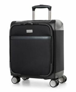 Bugatti - Washinton Hybrid Spinner Suitcase Set (3-Piece) - Black