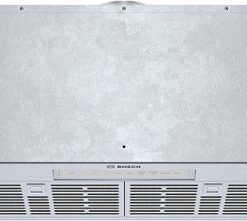 Bosch - 300 Series 36" Externally Vented Cabinet Depth Custom Insert Range Hood with WiFi and 300 CFM Blower - Stainless steel