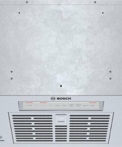 Bosch - 300 Series 24" Externally Vented Cabinet Depth Custom Insert Range Hood with WiFi and 300 CFM Blower - Stainless steel