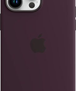 Apple - iPhone 14 Pro Max Silicone Case with MagSafe - Elderberry