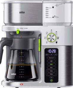 Braun - MultiServe Drip Coffee - White/Stainless Steel