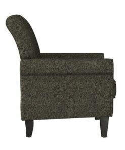 Handy Living - Janet Traditional Chenille Armchair - Bark