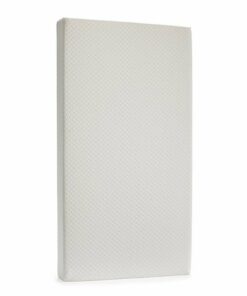 Sealy - Butterfly Breathable Knit Waterproof Standard Crib & Toddler Mattress, 52” x 28” - White