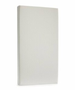 Sealy - Butterfly 2-Stage Breathable Knit Ultra Firm Crib and Toddler Mattress - White